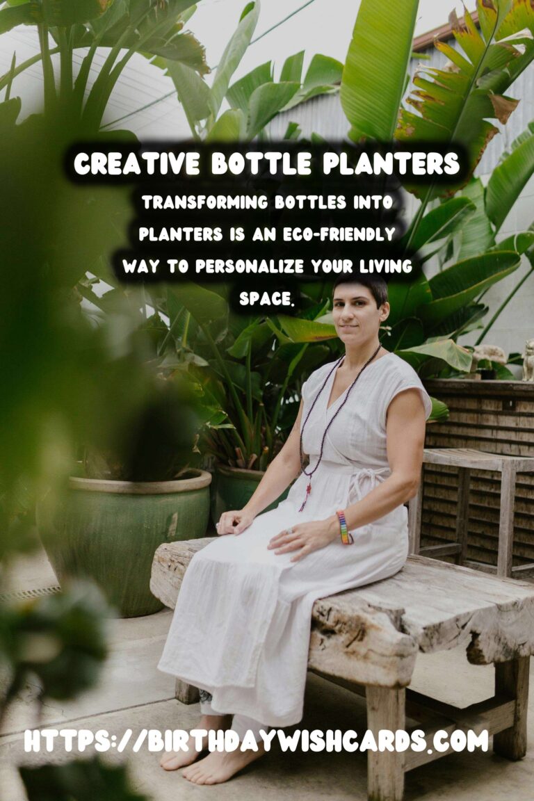 Transform Old Bottles into Stylish Planters: A Creative Upcycling Guide