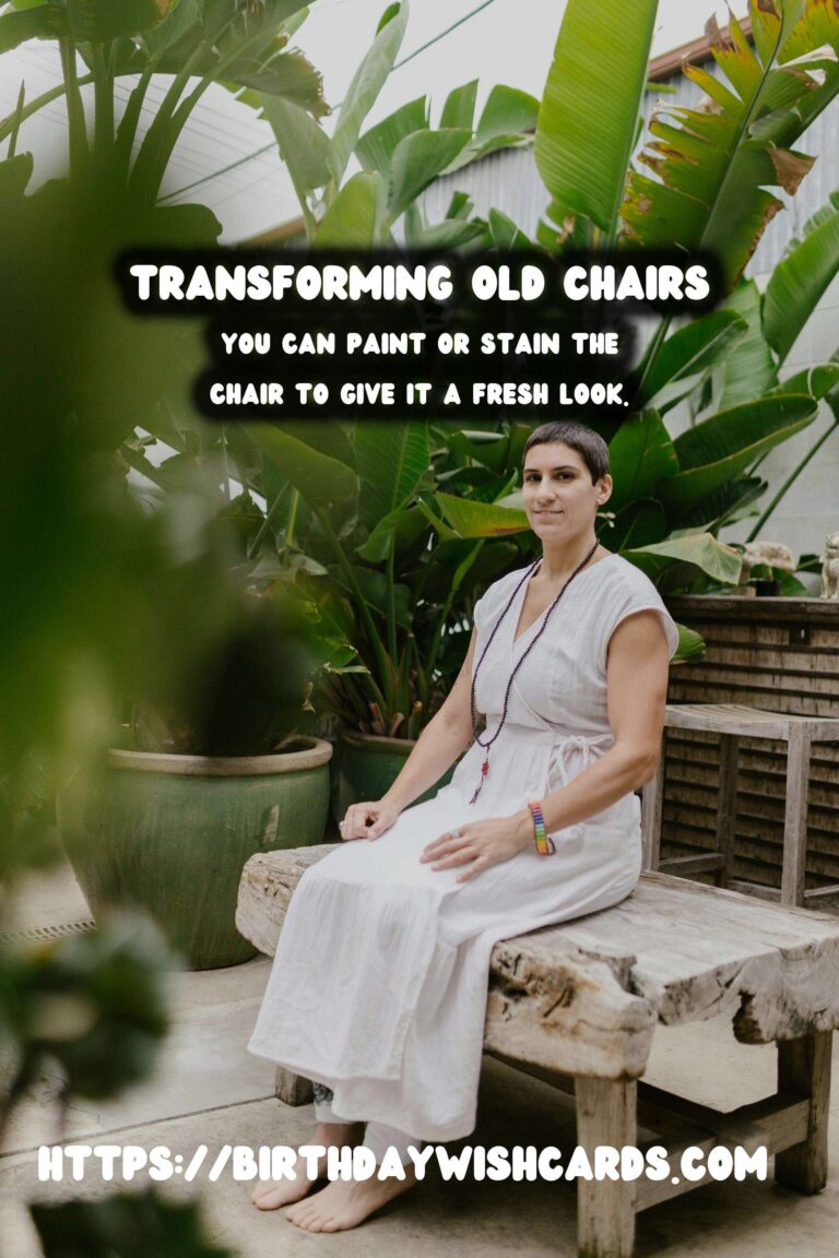 Transform Old Chairs into Stunning Decorative Pieces