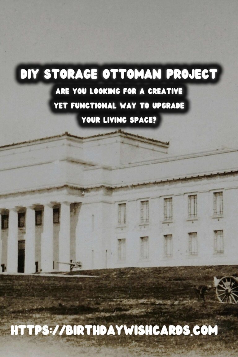 Transform Old Crates into Stylish DIY Storage Ottomans