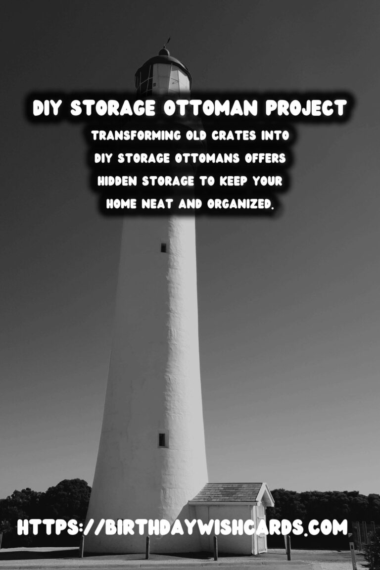 Transform Old Crates into Stylish DIY Storage Ottomans