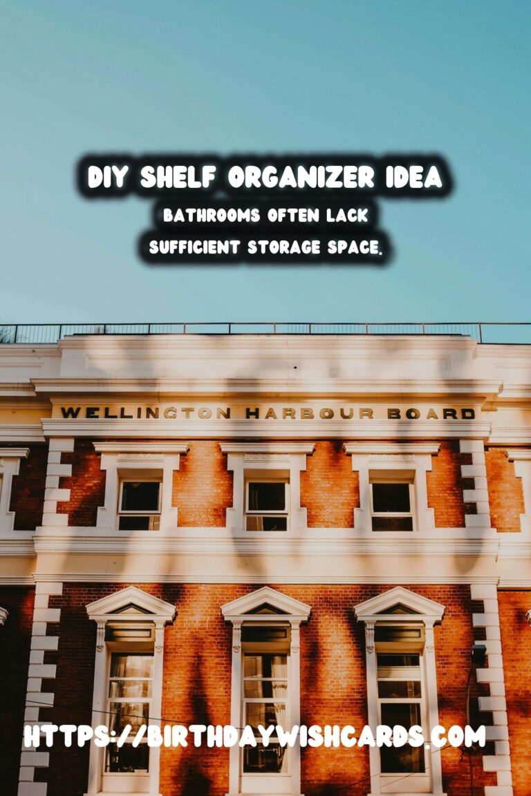 Transform Your Bathroom with a DIY Shelf Organizer
