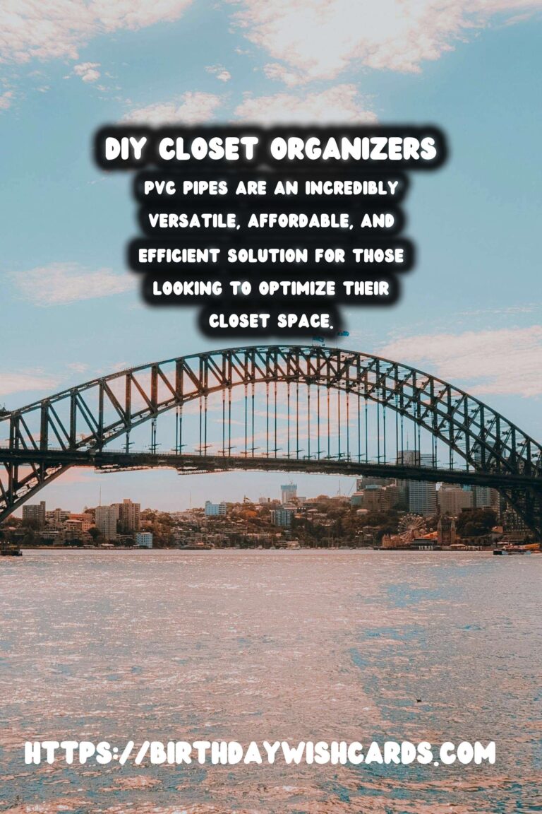Transform Your Closet with DIY Closet Organizers Made from PVC Pipes
