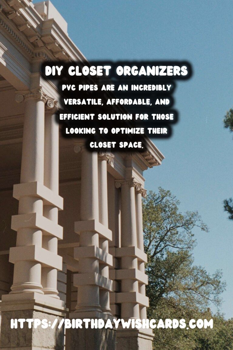 Transform Your Closet with DIY Closet Organizers Made from PVC Pipes