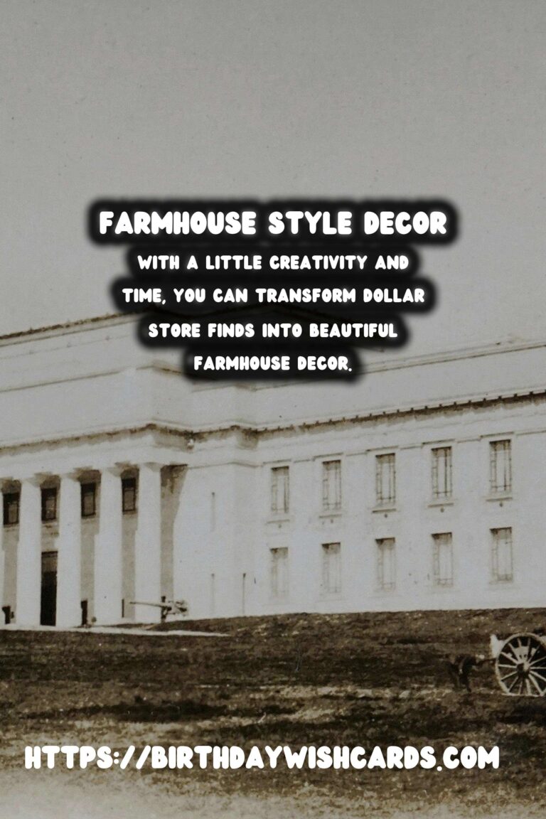 Transform Your Home with DIY Farmhouse Style Decor Using Dollar Store Finds