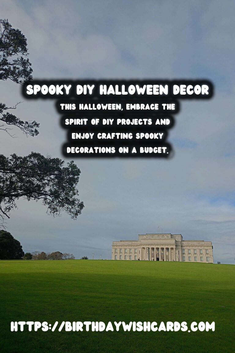 Transform Your Home with Spooky DIY Halloween Decor on a Budget