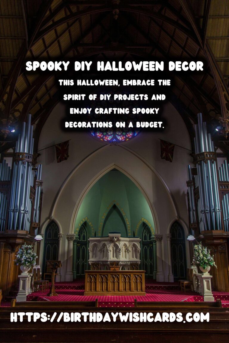 Transform Your Home with Spooky DIY Halloween Decor on a Budget