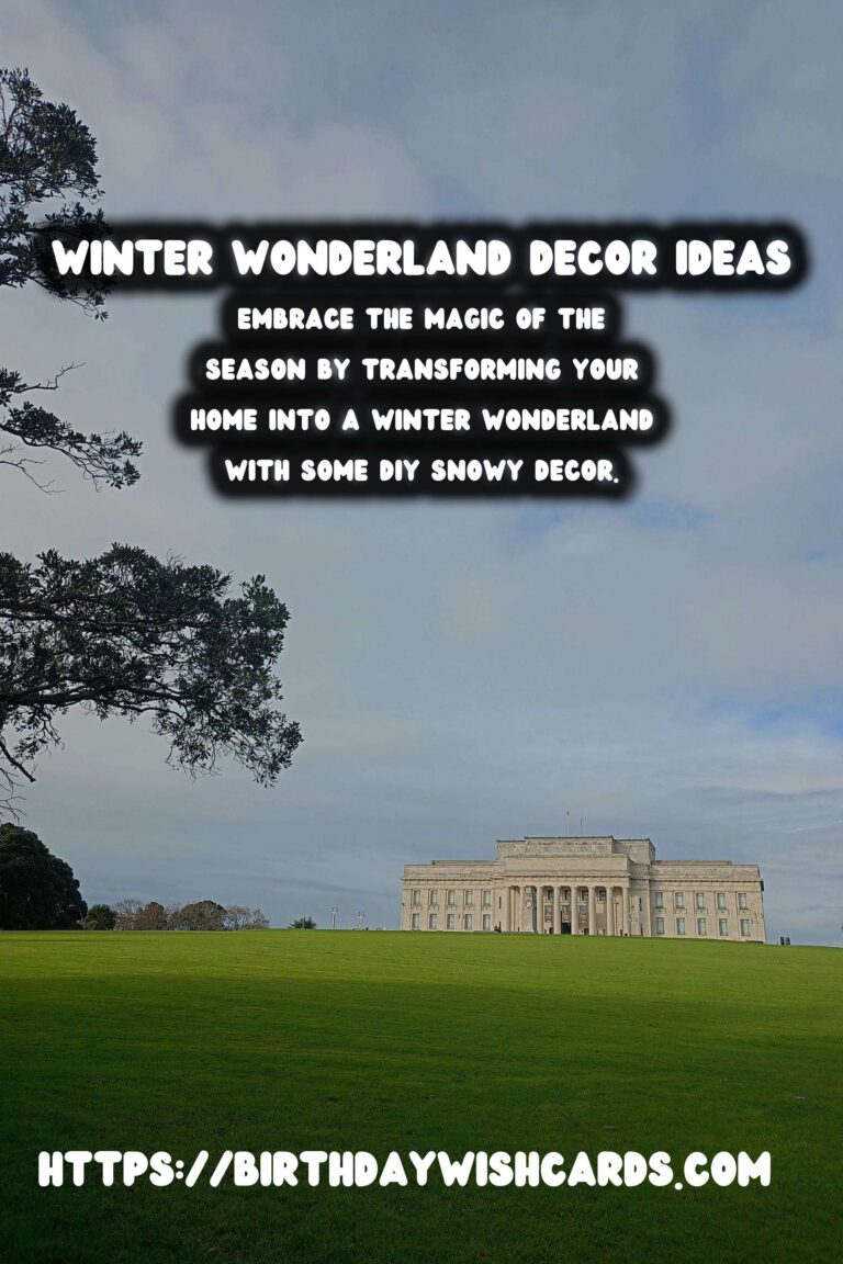 Transform Your Home with Winter Wonderland Decor: Snowy DIYs