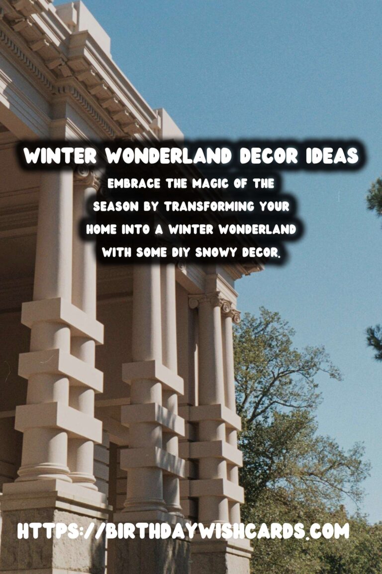 Transform Your Home with Winter Wonderland Decor: Snowy DIYs