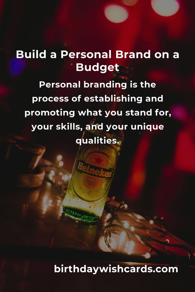 Transform Your Life with Budget-Friendly Personal Branding