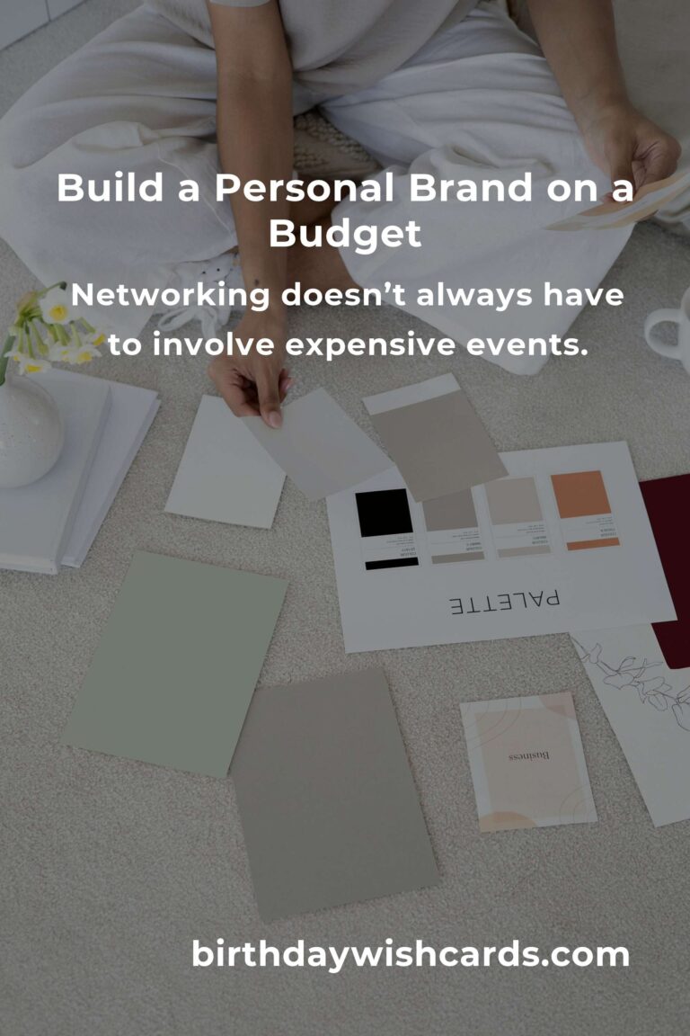 Transform Your Life with Budget-Friendly Personal Branding