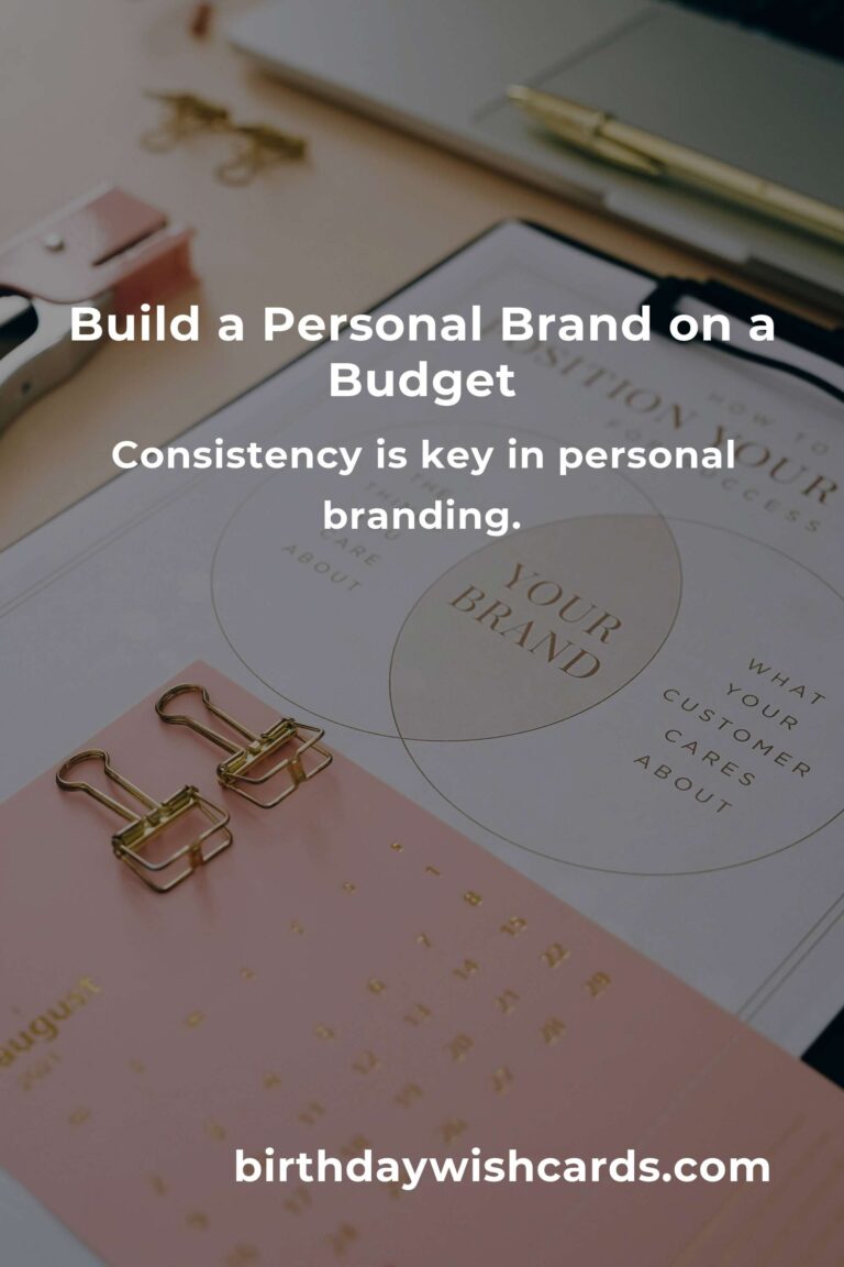 Transform Your Life with Budget-Friendly Personal Branding