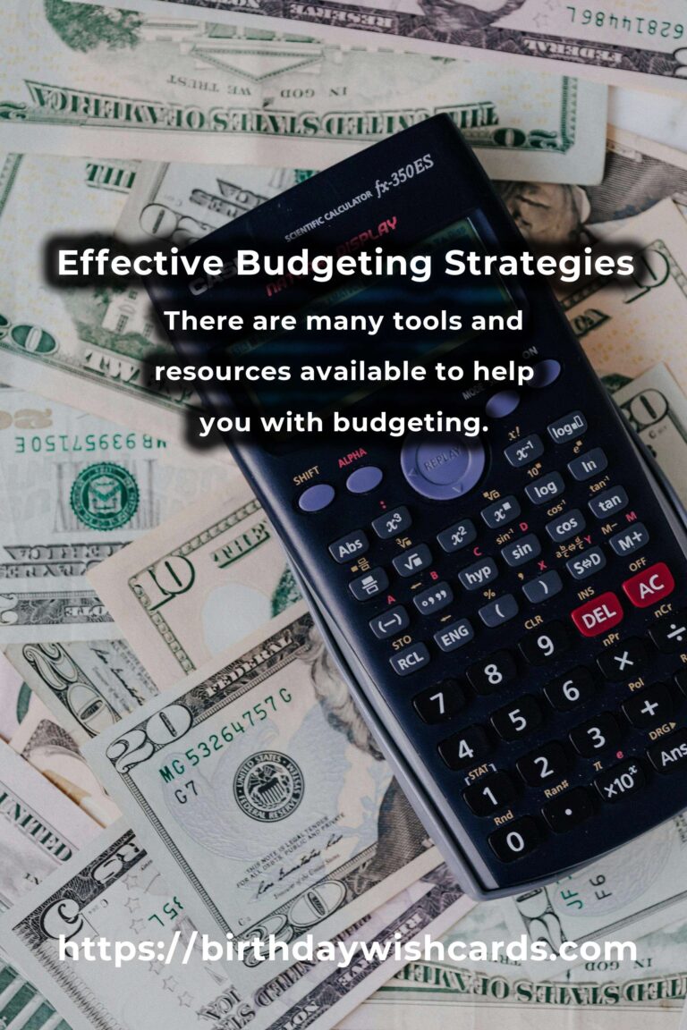 Transform Your Life with Budgeting: A Comprehensive Guide