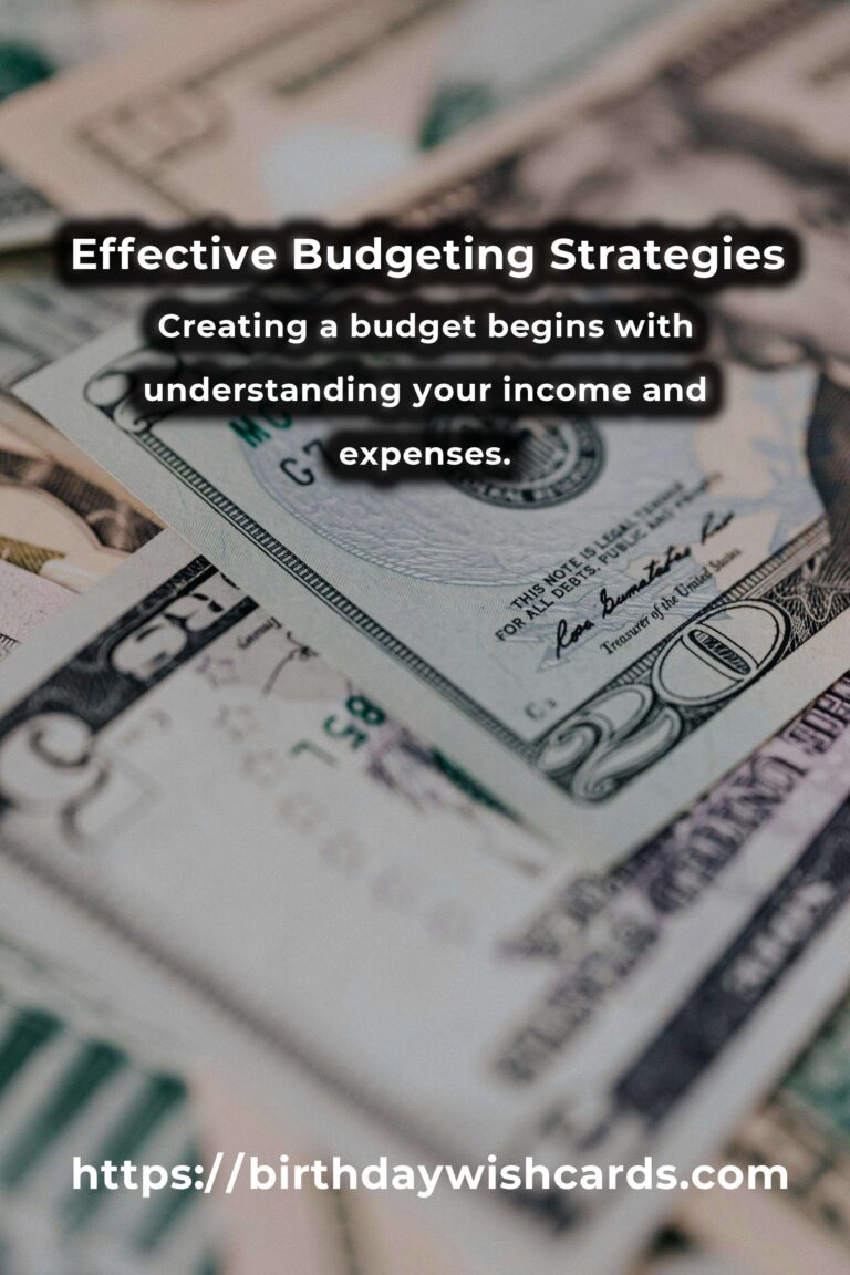 Transform Your Life with Budgeting: A Comprehensive Guide
