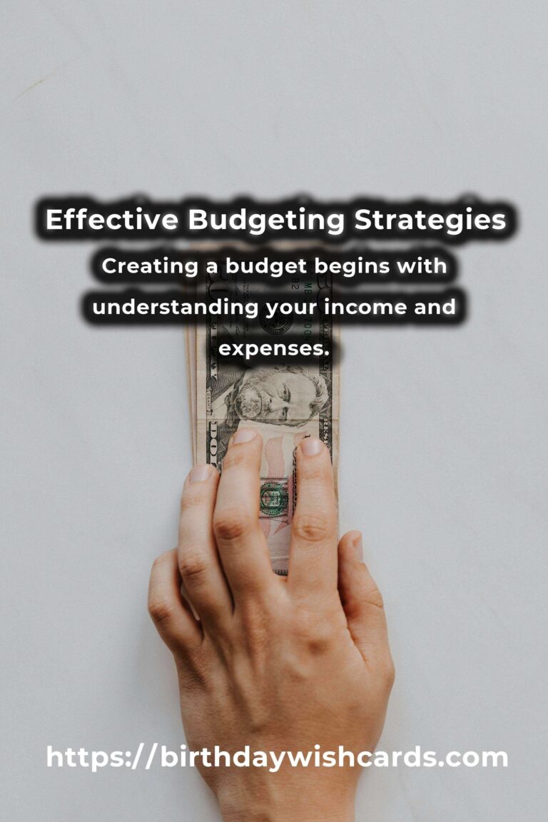 Transform Your Life with Budgeting: A Comprehensive Guide
