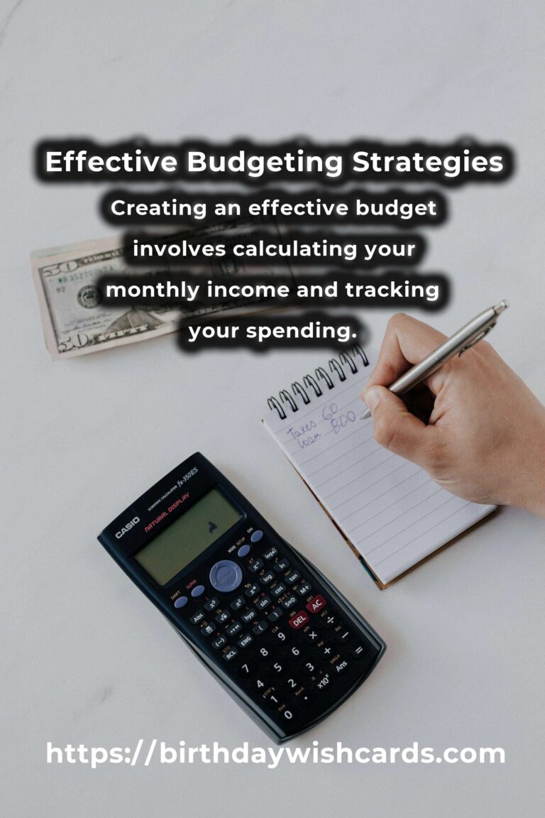 Transform Your Life with Budgeting: A Comprehensive Guide