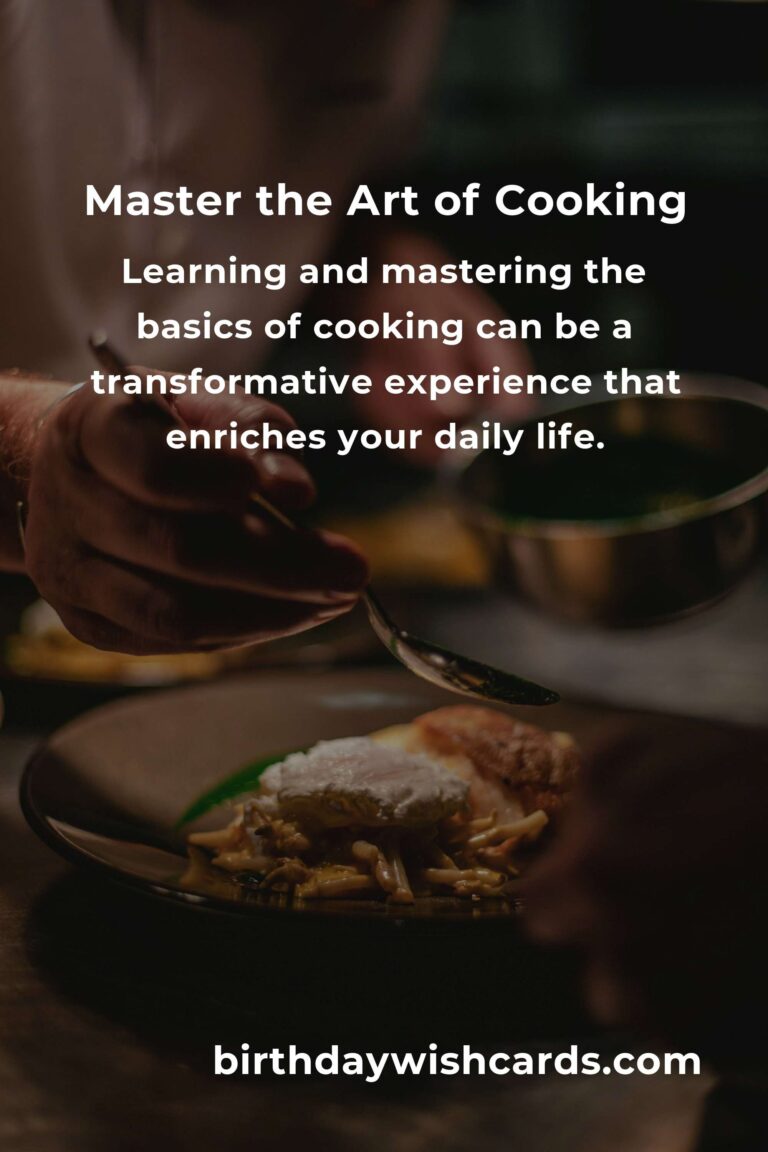 Transform Your Life with Cooking Basics Insights