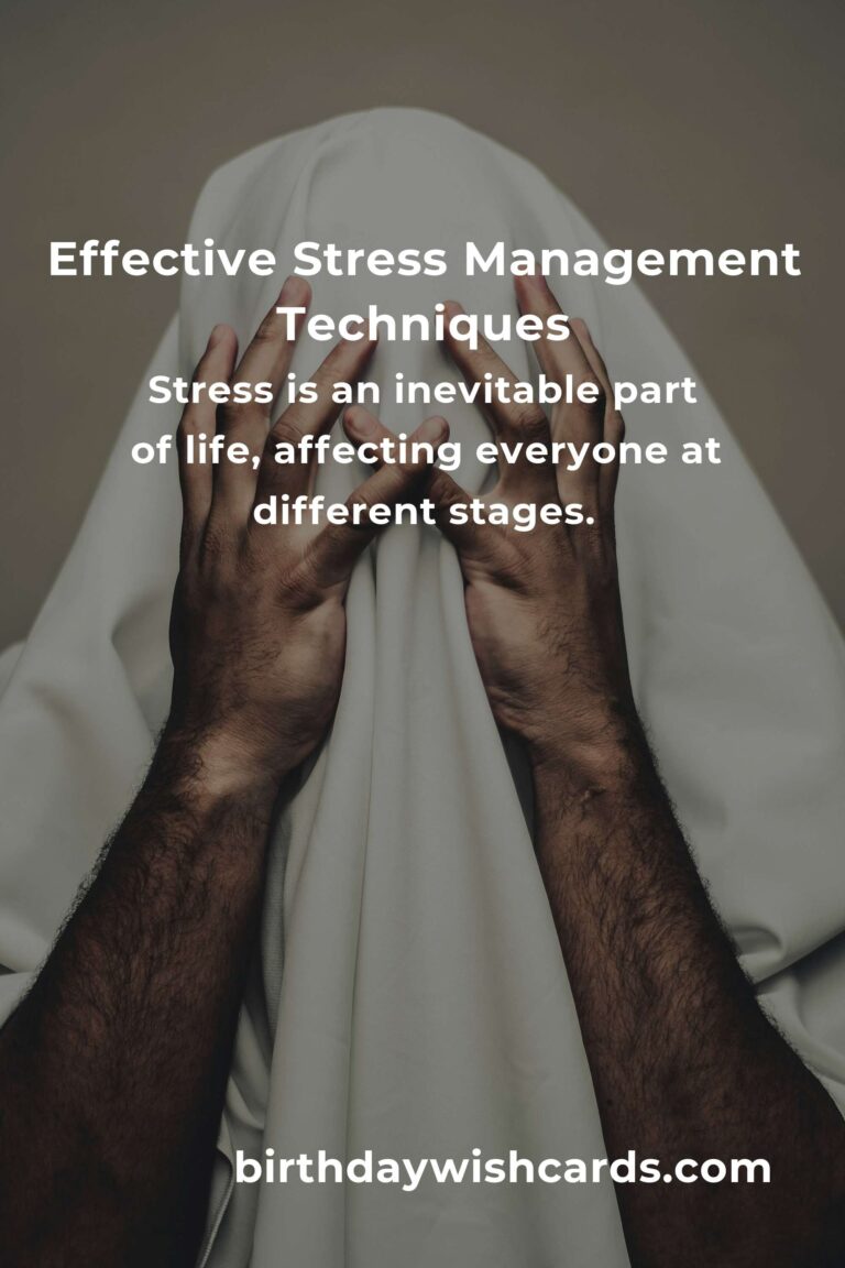 Transform Your Life with Effective Stress Management Techniques