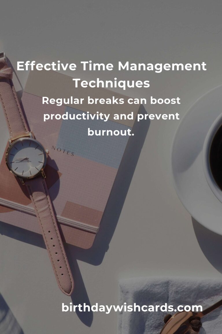 Transform Your Life with Effective Time Management Techniques