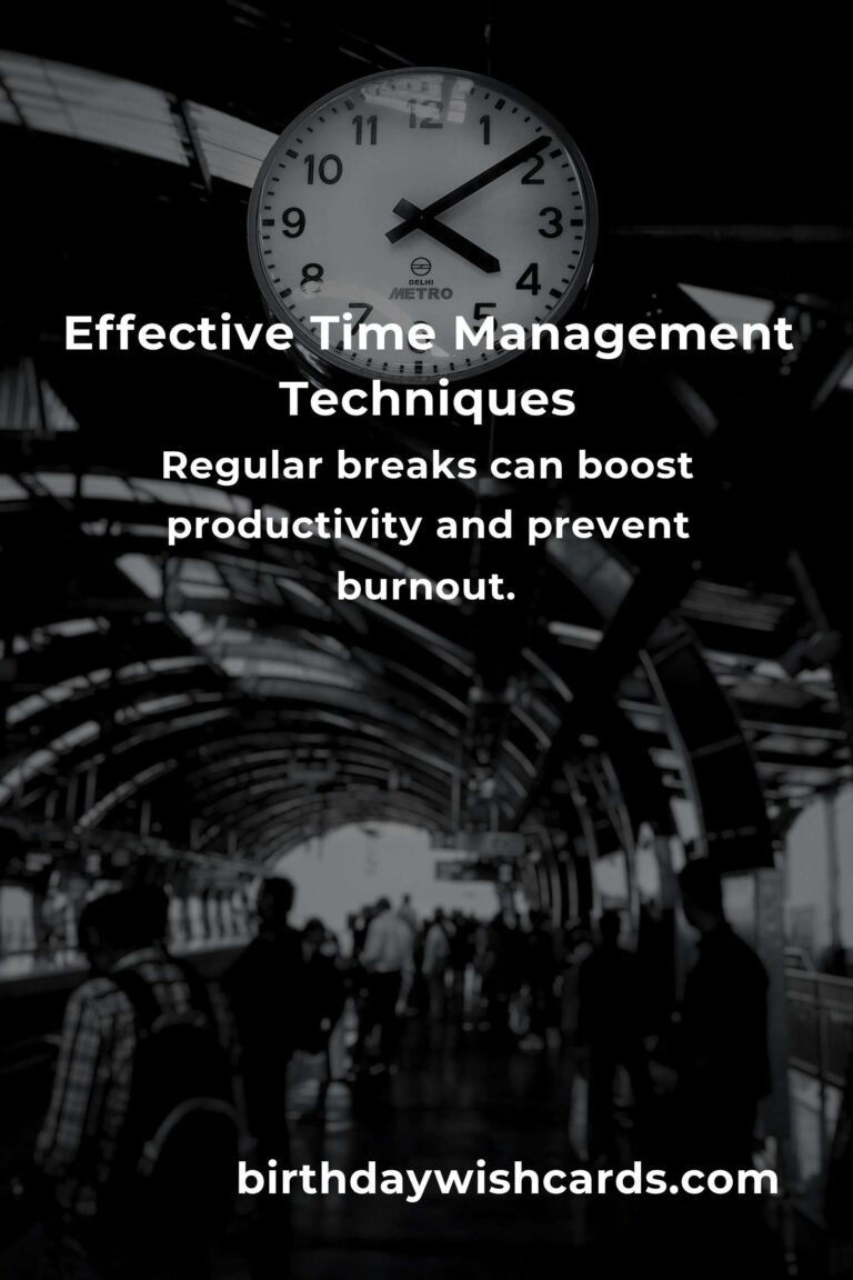 Transform Your Life with Effective Time Management Techniques