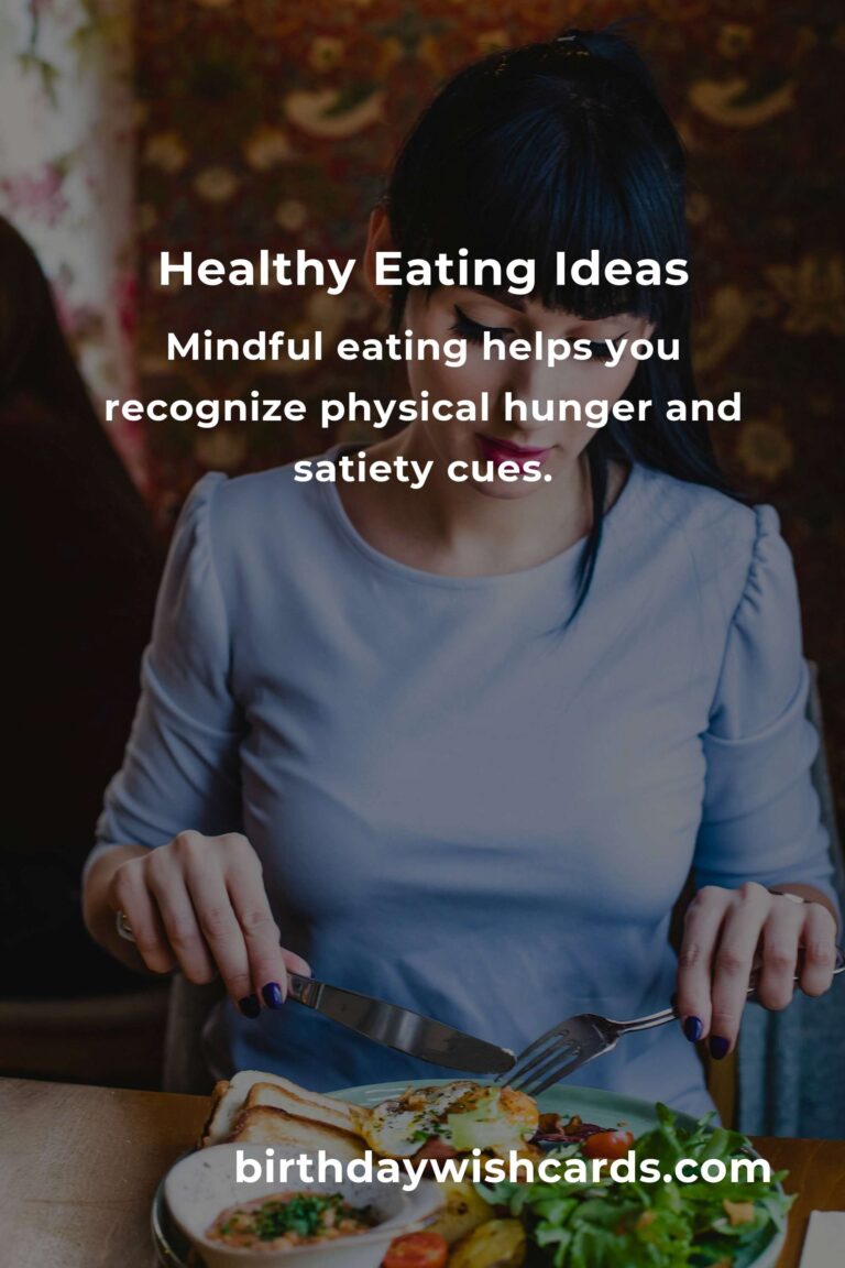 Transform Your Life with Healthy Eating Ideas