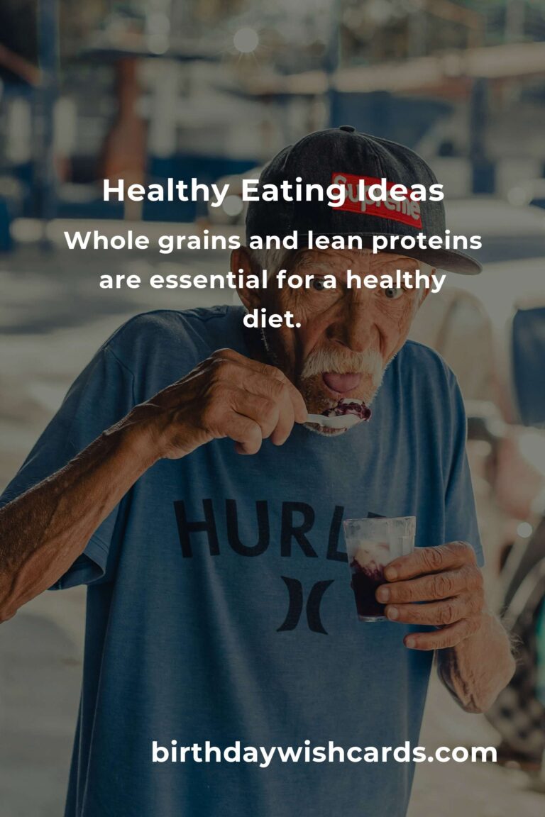 Transform Your Life with Healthy Eating Ideas