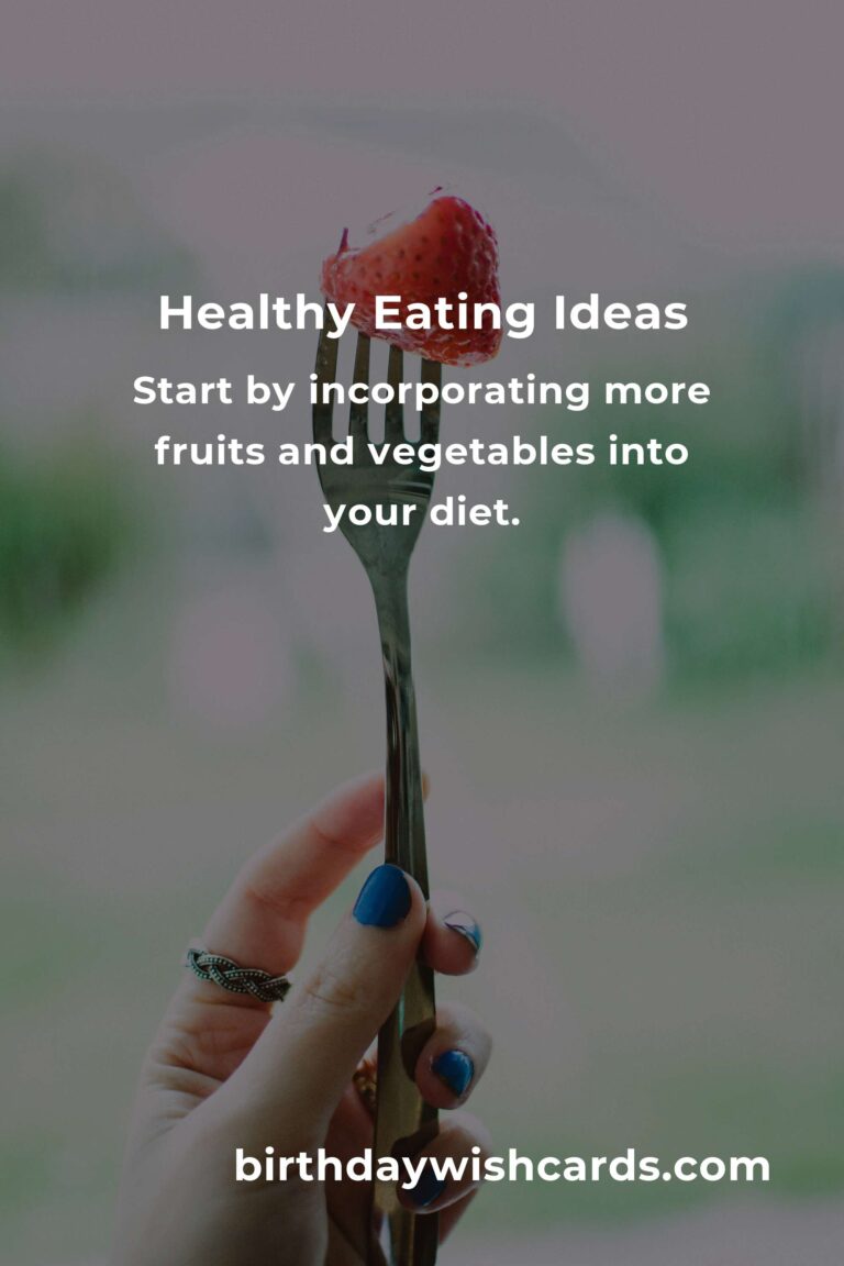 Transform Your Life with Healthy Eating Ideas