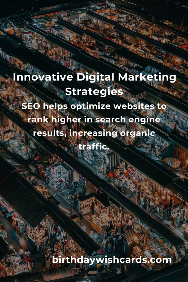 Transform Your Life with Innovative Digital Marketing Strategies