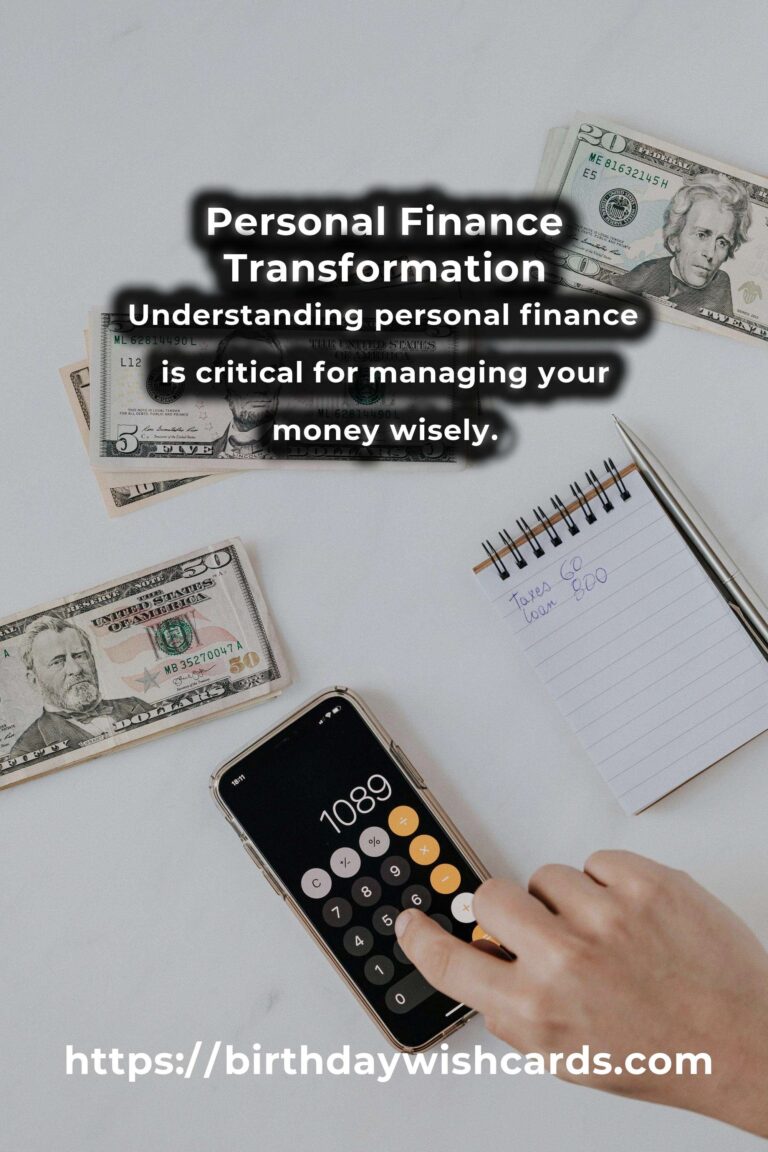 Transform Your Life with Personal Finance Lessons