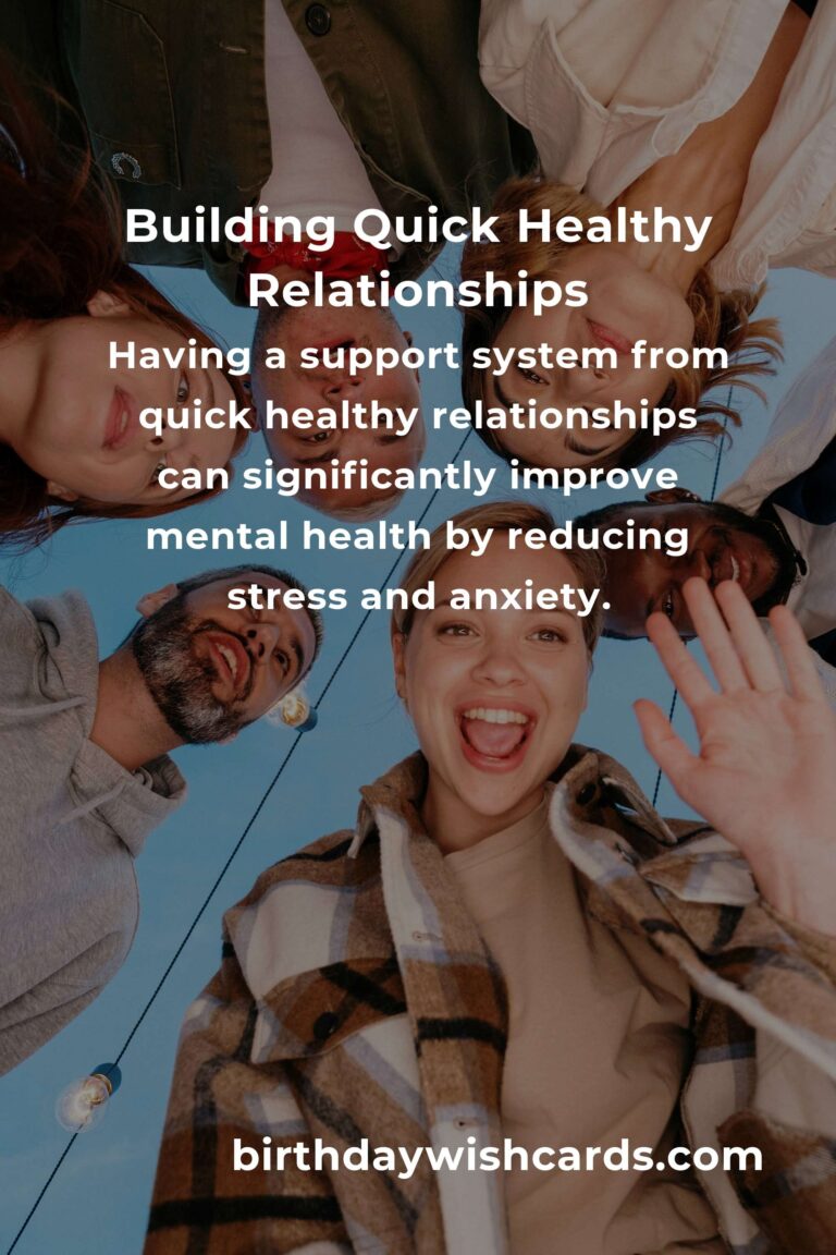 Transform Your Life with Quick Healthy Relationships