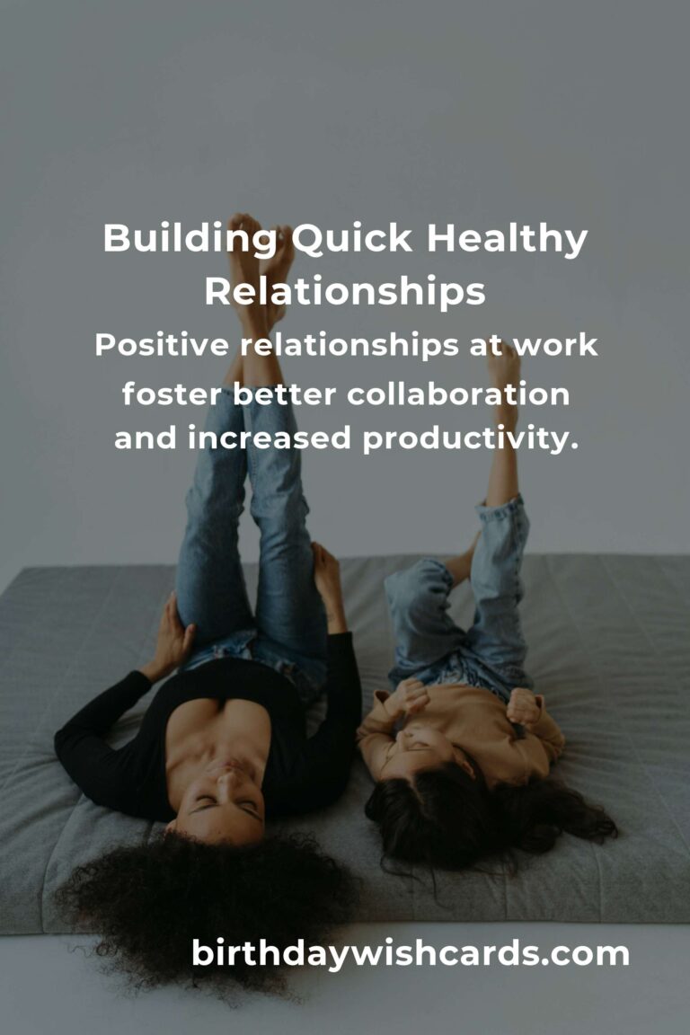 Transform Your Life with Quick Healthy Relationships