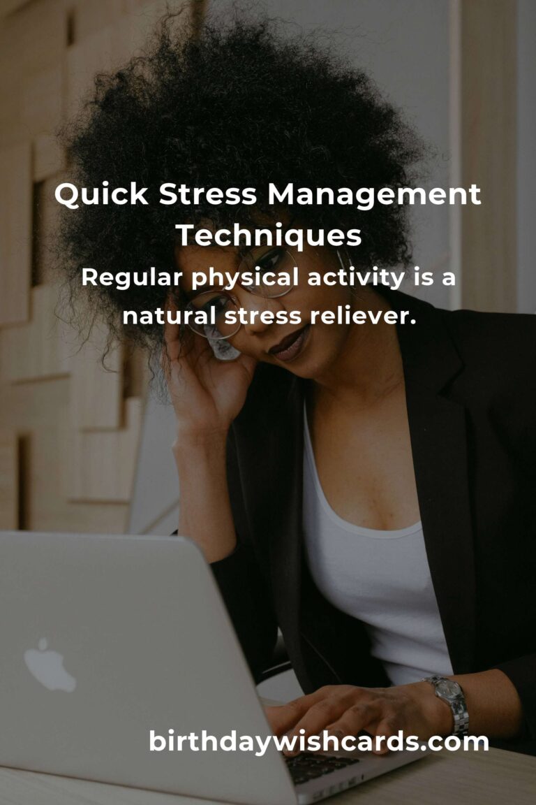 Transform Your Life with Quick Stress Management Techniques