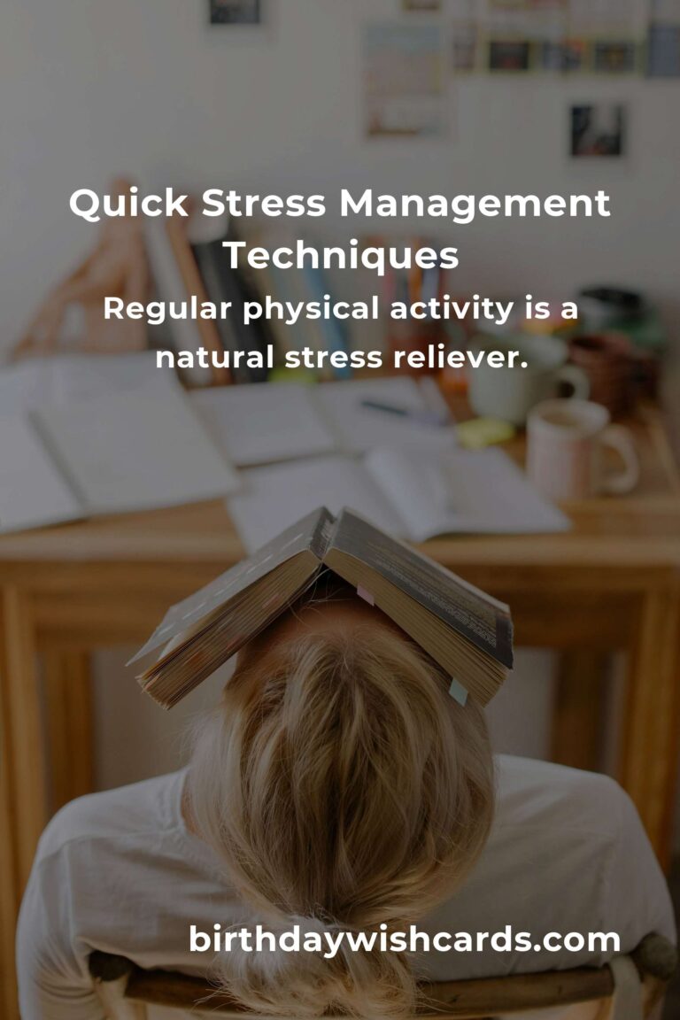 Transform Your Life with Quick Stress Management Techniques