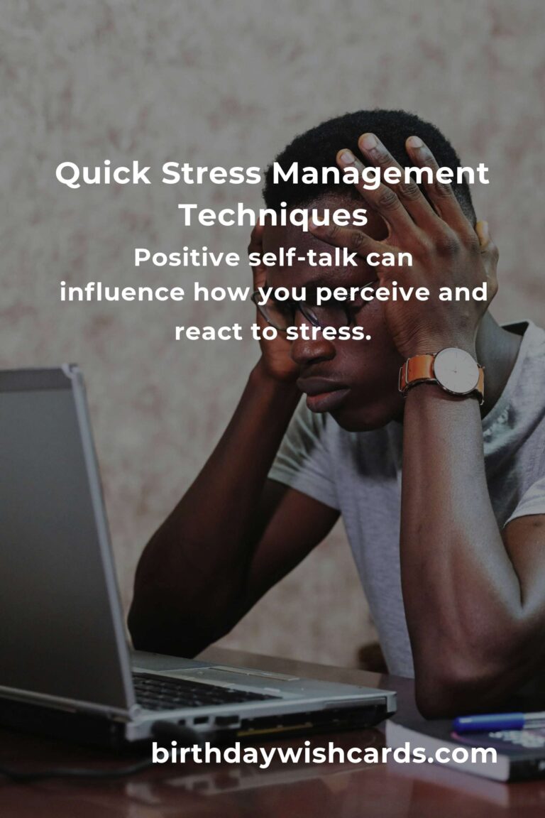 Transform Your Life with Quick Stress Management Techniques