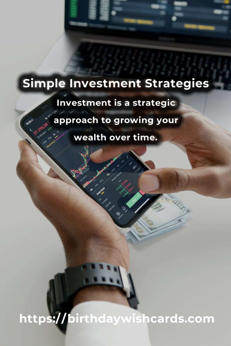 Transform Your Life with Simple Investment Strategies