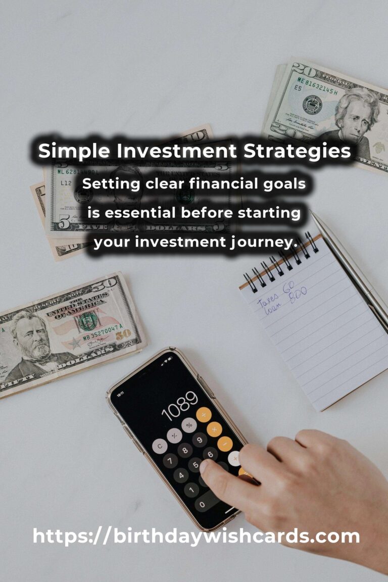 Transform Your Life with Simple Investment Strategies