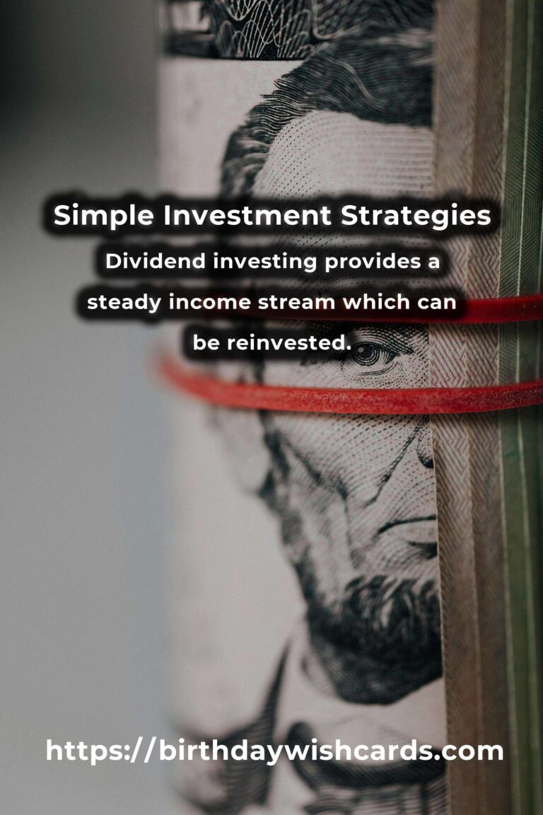 Transform Your Life with Simple Investment Strategies