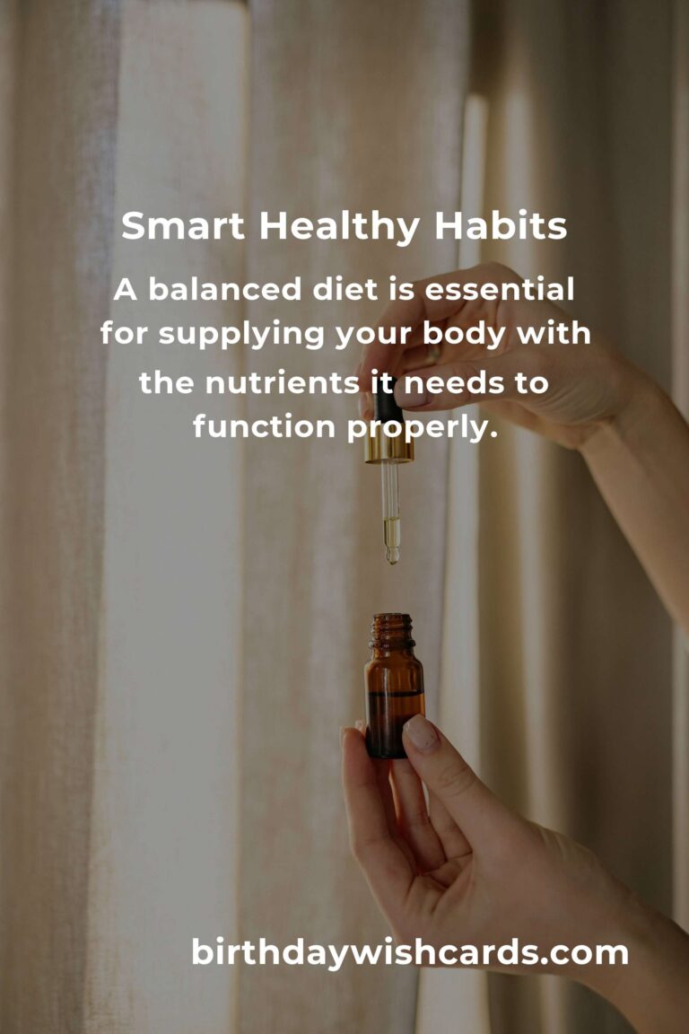 Transform Your Life with Smart Healthy Habits