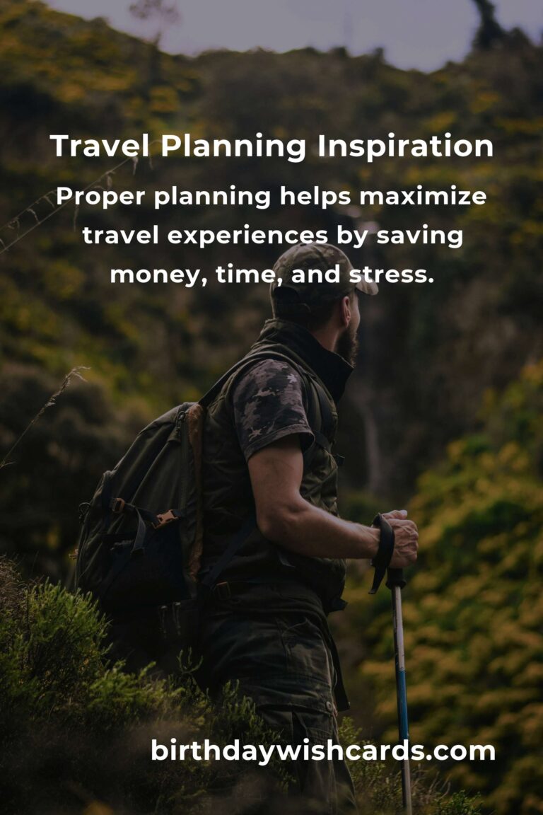 Transform Your Life with Travel Planning Ideas