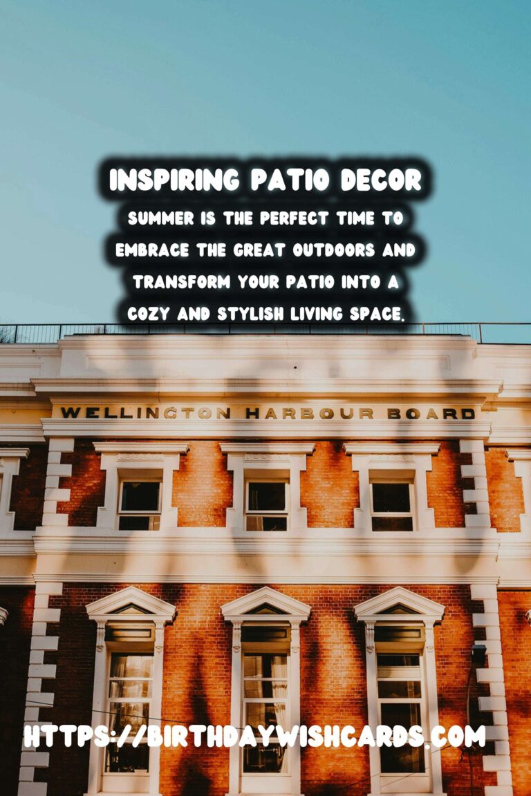 Transform Your Summer Outdoor Space: Inspiring Patio Decor DIYs