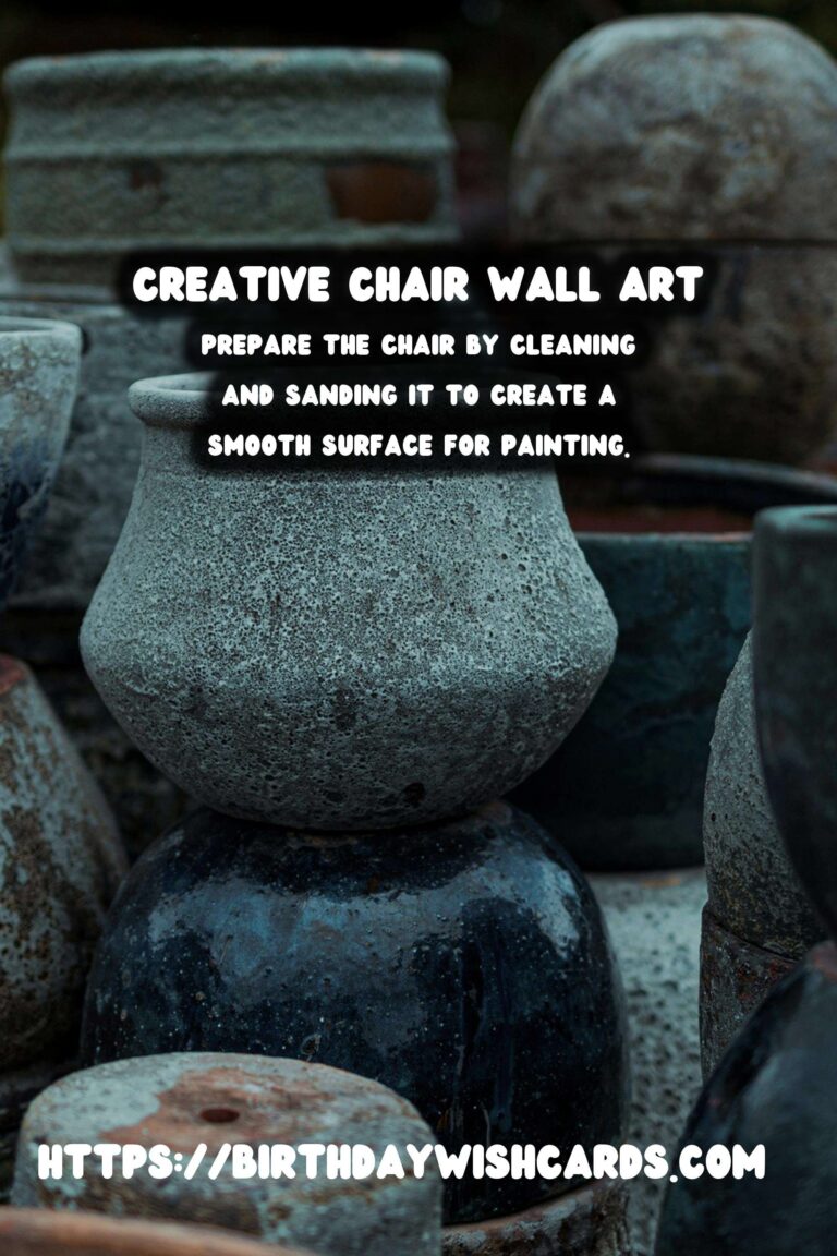 Transforming Old Chairs into Unique Wall Art