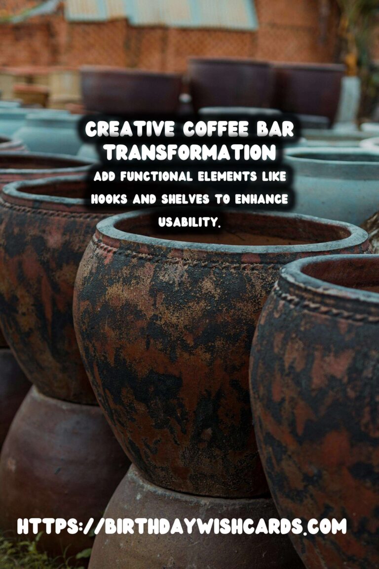 Transforming Old Desks into Coffee Bars: A Creative Guide