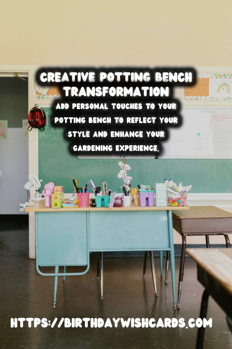Transforming Old Desks into Potting Benches: A Creative Guide