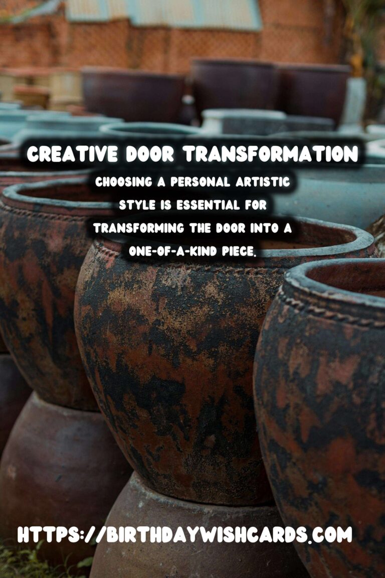 Transforming Old Doors into Unique Art Canvases: A Creative Guide