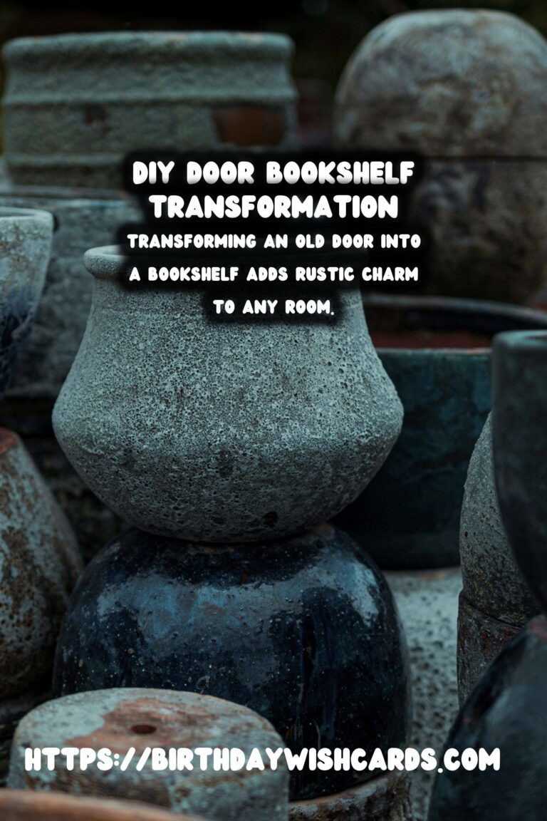 Transforming Old Doors into Unique Bookshelves: A DIY Guide