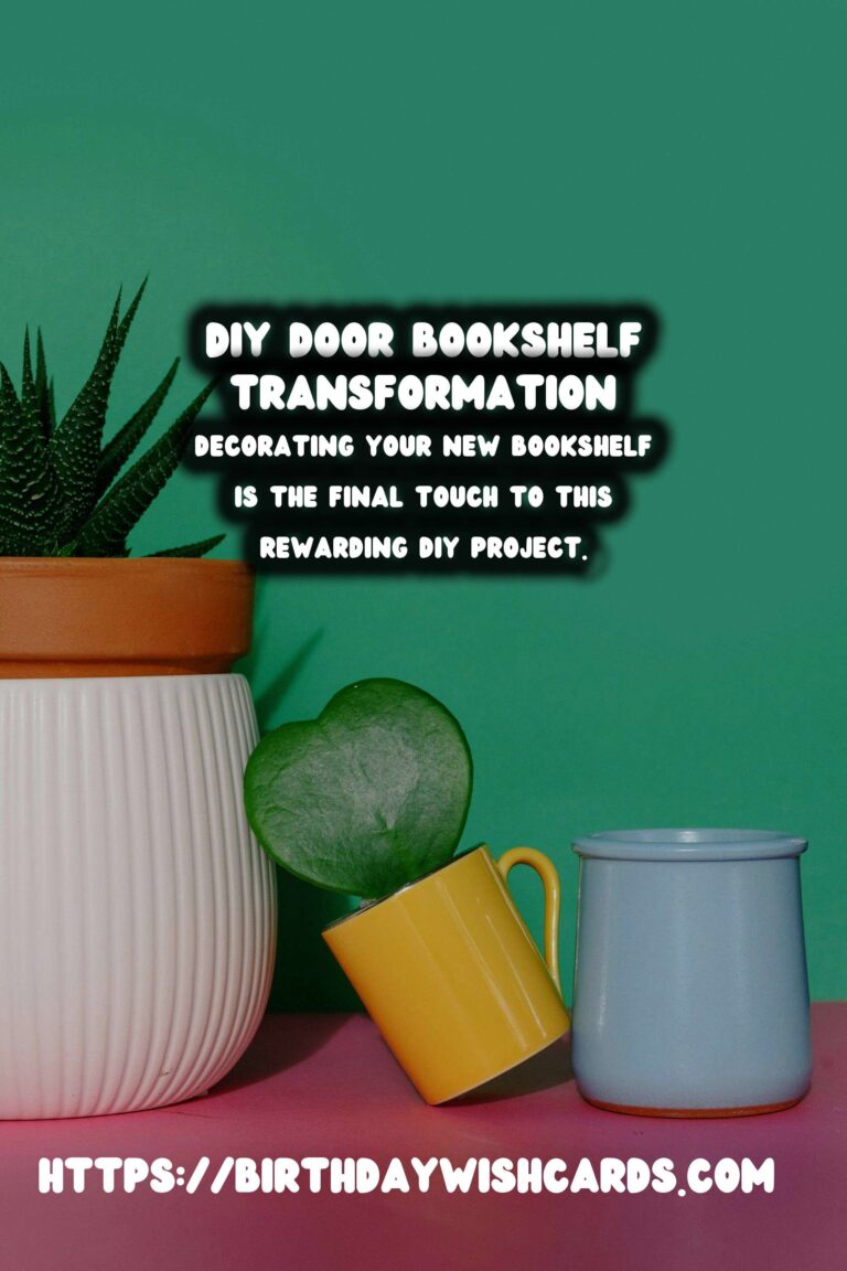Transforming Old Doors into Unique Bookshelves: A DIY Guide