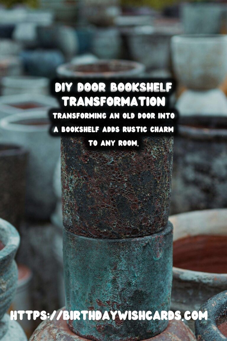 Transforming Old Doors into Unique Bookshelves: A DIY Guide