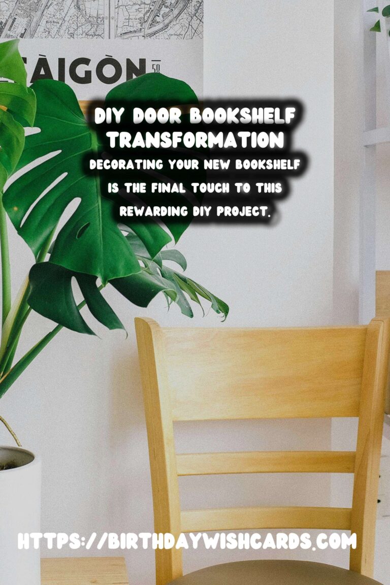 Transforming Old Doors into Unique Bookshelves: A DIY Guide