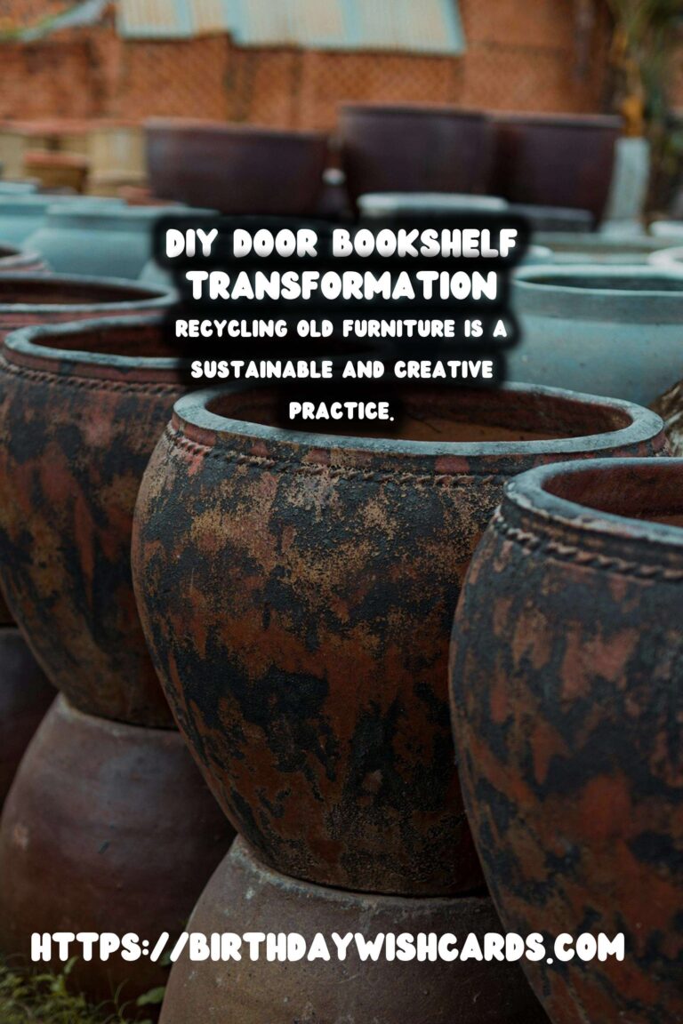 Transforming Old Doors into Unique Bookshelves: A DIY Guide