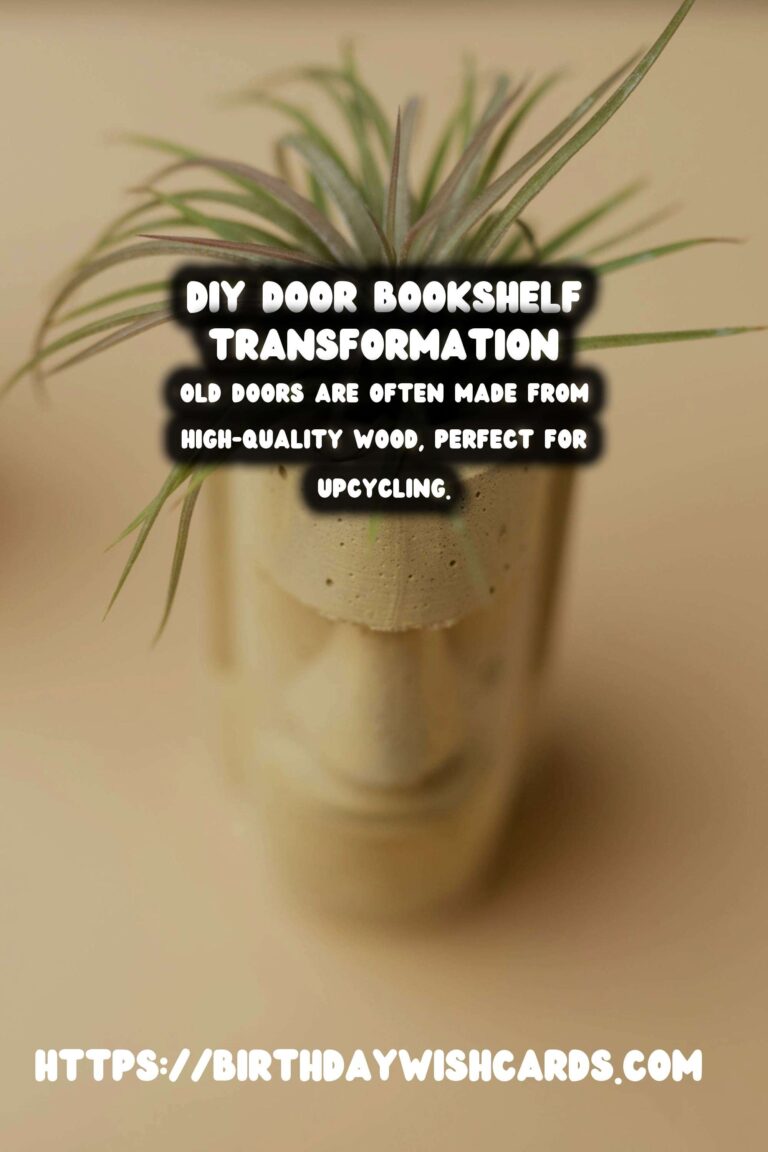 Transforming Old Doors into Unique Bookshelves: A DIY Guide