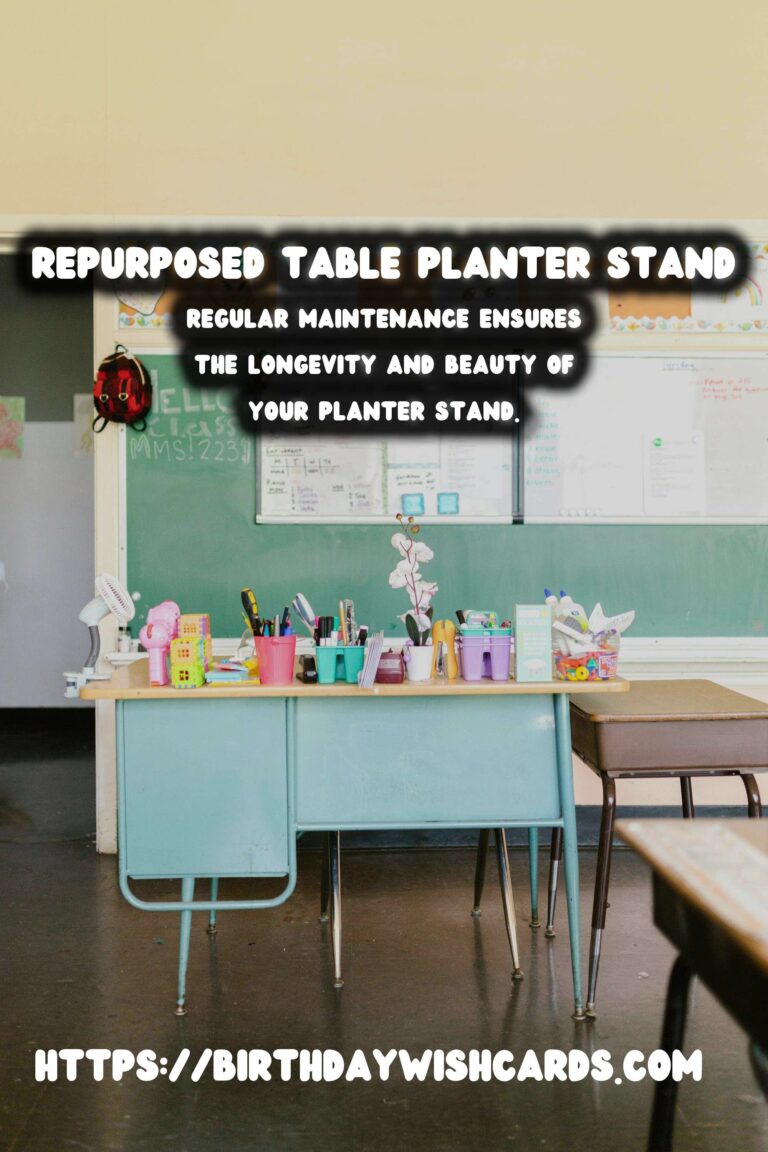 Transforming Old Tables into Beautiful Planter Stands